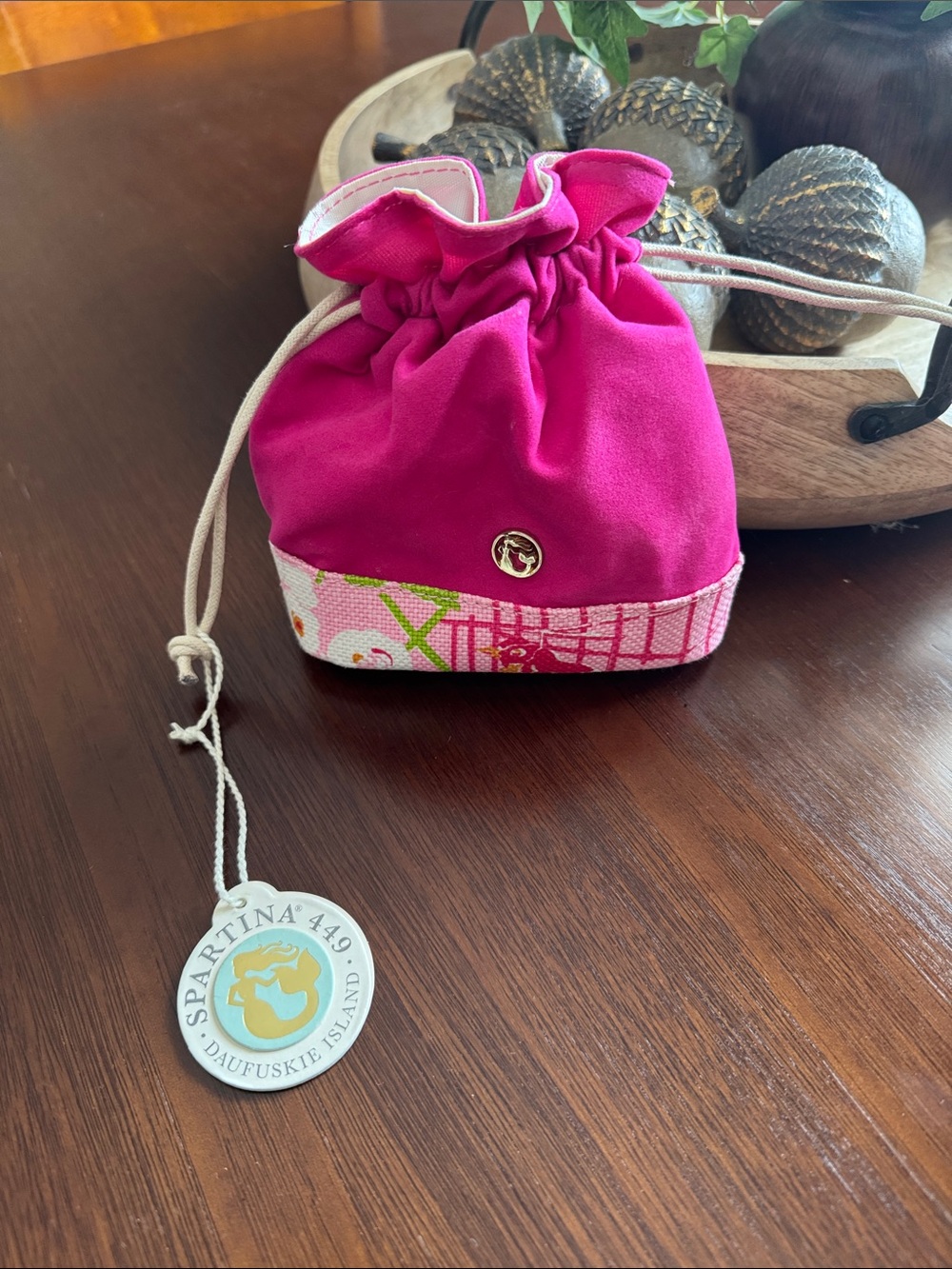 Spartina 449 Wilson Keepsake Drawstring Bag.